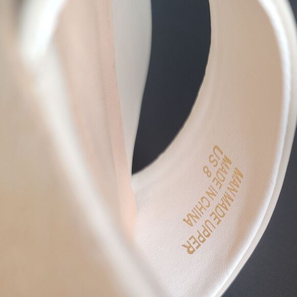 BRAND NEW MI,IM LOS ANGELES LEATHER WOODEN PLATFORM HIGH HEEL SANDALS - Picture 14 of 16